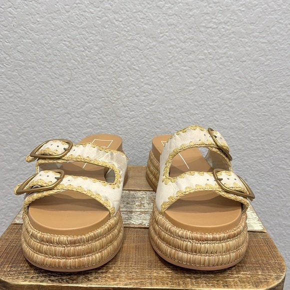 Dolce Vita Wanika Platform Sandals In Sand Size 10 - Picture 4 of 9